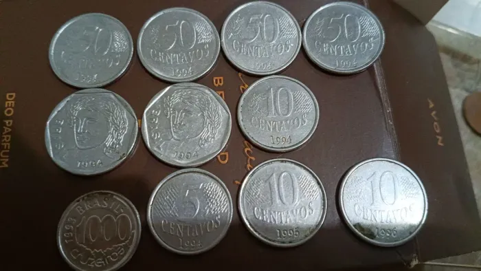 Coleção Moedas Antigas 1993 - 1996