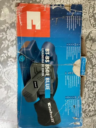 Lixadeira de Cinta Einhell BT-BS 850 E Blue