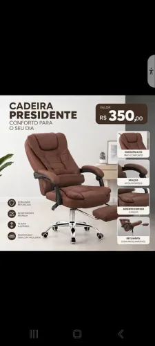 Cadeira presidente