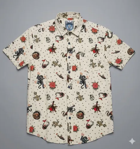 CAMISA OLD SCHOOL TATTOO