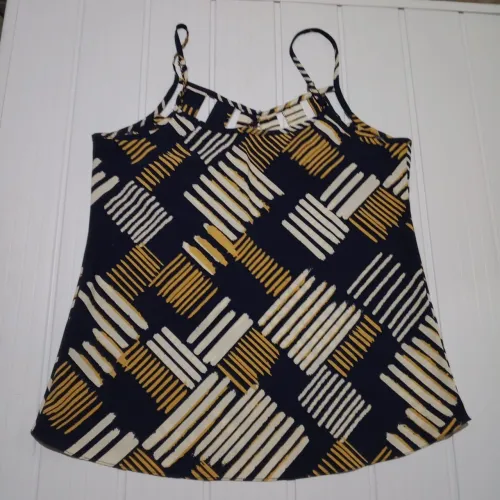 Camisa feminina tamanho G camisa estampada feminina listrada