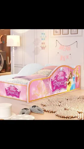 Mini cama infantil com colchão