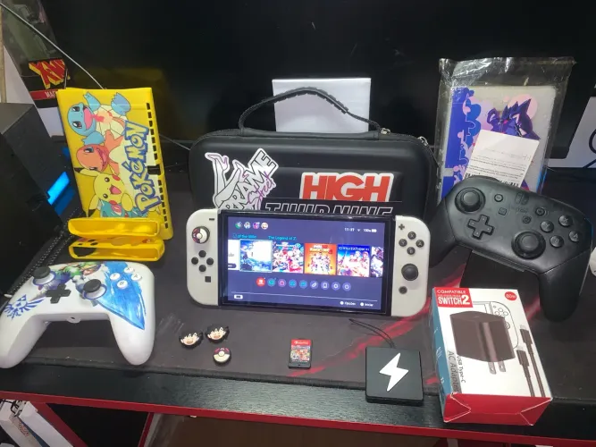 Nintendo Switch Oled 64gb JOGOS E ACESSÓRIOS