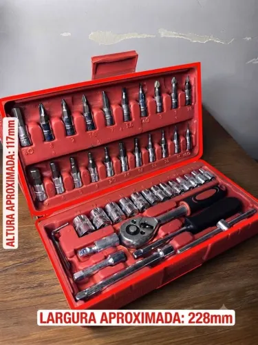 Kit ferramentas 46 peças