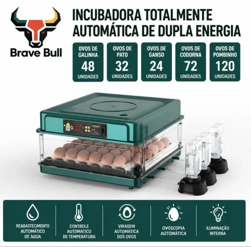 Chocadeira para 48 ovos NOVA