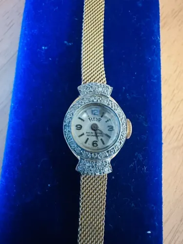 Relógio Feminino 18k Vintage FLEUR
