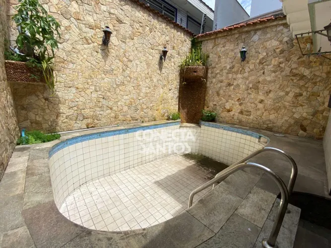 Casa 3 quartos Vila Belmiro Santos