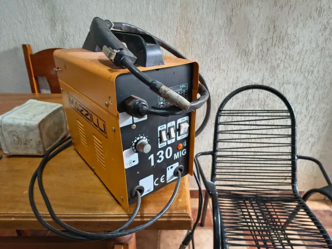 Máquina solda MiG sem gas