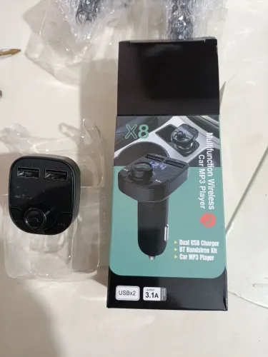 Transmissor FM bluetooth X8