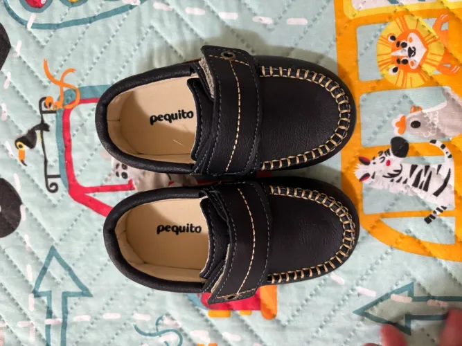 Sapato Mocassim Infantil Menino Pequito