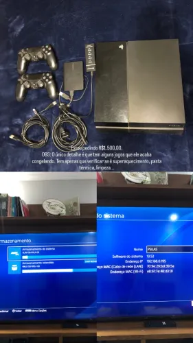 Playstation 4 Fat - Usado
