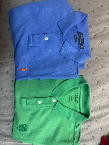 Duas Camisas Polo Tamanho G Osklen e Ralph Lauren