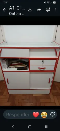 Balcão vitrina pequeno