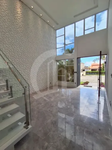 Casa em Condominio de 321m² de Área construída com 4 Quartos sendo 4 (Suítes) para Locação