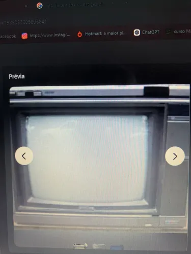 TV Philips 14 raridade para colecionadores