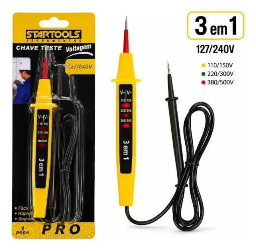 CHAVE DE TESTE DUAS PONTAS STARTOOLS