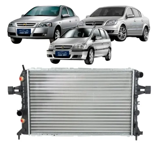 Radiador Novo Astra/ Vectra/ Zafira automático