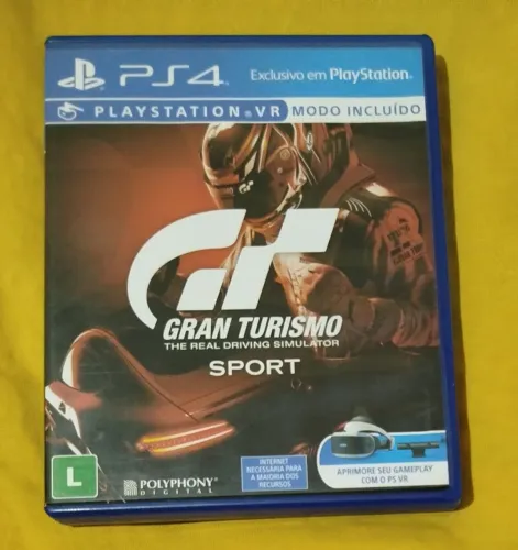 Grab turismo sport PS4 português