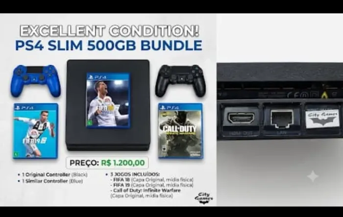 PS4 Slim 500 GB