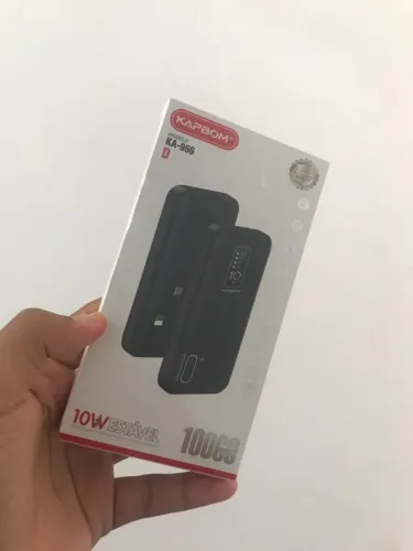 Power Bank Kapbom 10.000mAh 10W novo