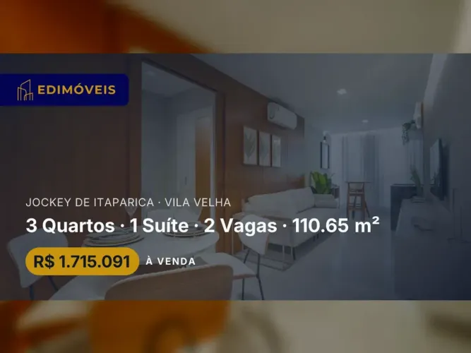 Jockey de Itaparica: Apartamento 3 quartos com design assinado