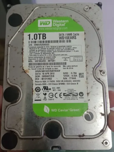 HD Western Digital 1TB