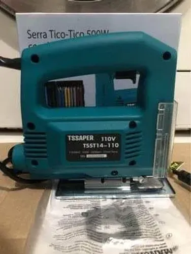 Serra Tico Tico 500w + Estojo 14 Serras 