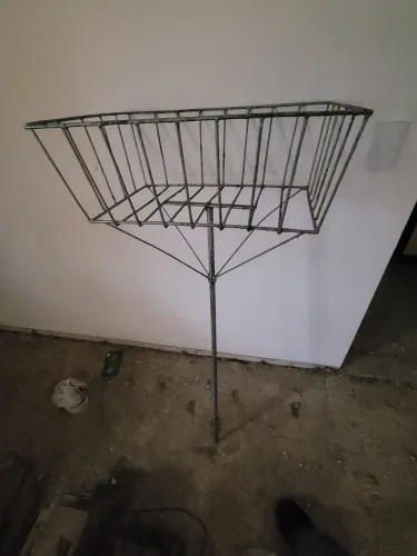 Lixeira de ferro para rua