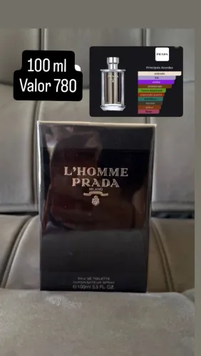 Perfume L'HOMME<br>PRADA<br>MILANO 100 ml lacrado 