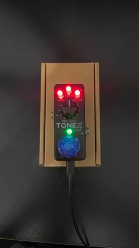 PEDAL TONE X ONE + TOPPER NA CAIXA