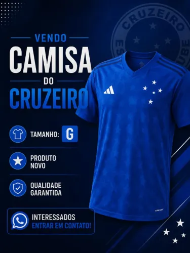 Vendo Camisa do Cruzeiro
