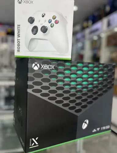 Xbox series X 1TB Console Novo com Nota (Controle adicional opcional)