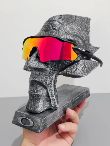Óculos de sol Oakley Radar Ev Dark Rubi + Proteção Uv-400 