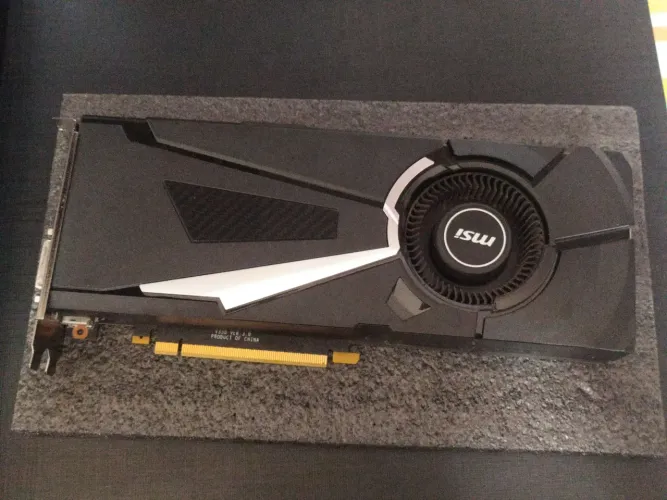 Placa de Vídeo MSI GTX 1070 TI AERO - 8GB