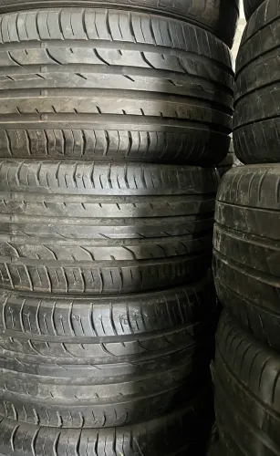 Jogo de pneus 215/45 R16 semi novos ( 215/45/16 ) audi a1 , Polo