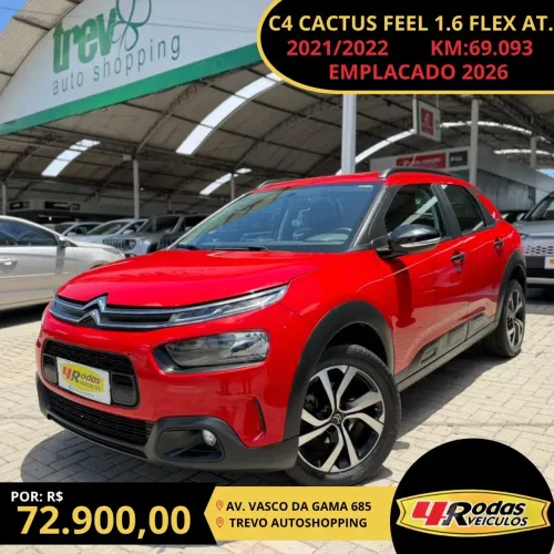 Citroen C4 Cactus Feel 1.6 16V Flex Aut. 2022