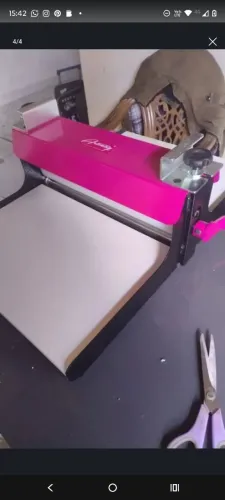 Máquina de corte e vinco manual 40cm