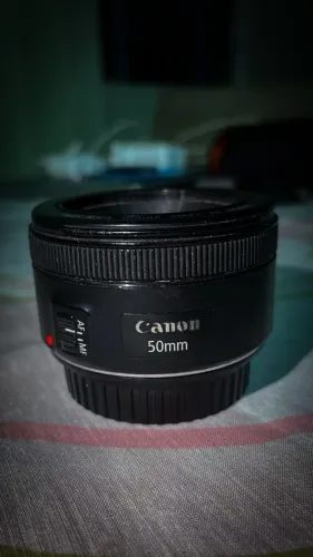 Lente 50mm 1.8 Canon