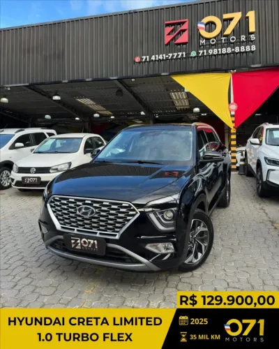 Hyundai Creta Limited 1.0 TB 12V Flex AUT 2025