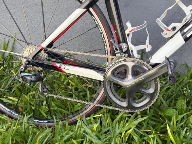 Bike Speed Bmc Roadracer Sl01 Carbon + Ultegra + Rodas Mavic Ksyrium