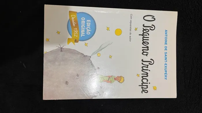 livro o pequeno príncipe edição original