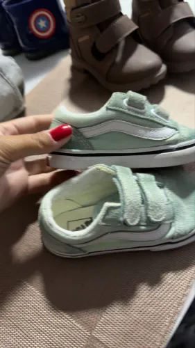 Tênis vans infantil original verde