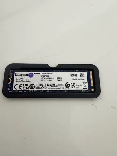 SSD NVMe Kingston 500gb