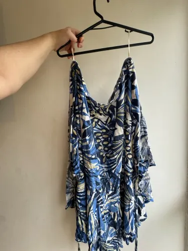 Saia envelope folhagens marca Drops ajustável