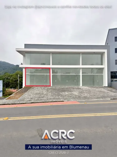 ACRC Imóveis - LJ00561 - Loja comercial para Locação no Bairro Velha em Blumenau