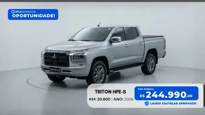 Mitsubishi TRITON HPE-S 2.4 CD 4X4 TB Diesel Aut. 2026