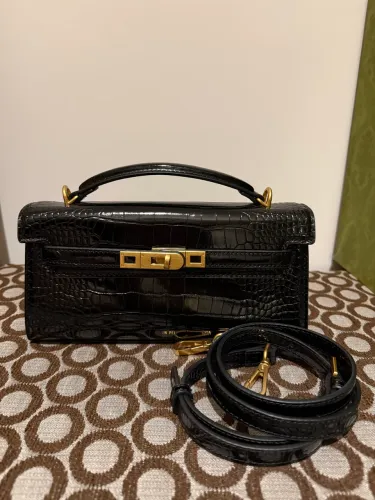 Bolsa JW PEI Noor Black Croco