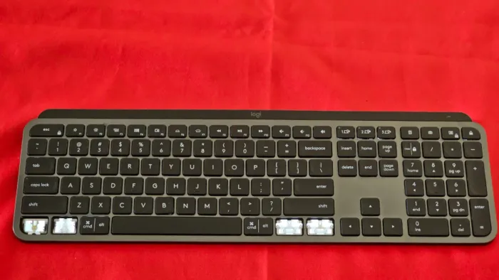 Teclado Logitech MX Keys cinza