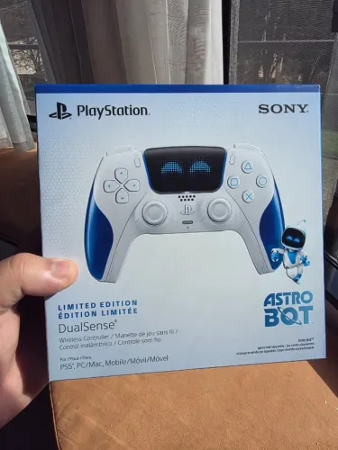Controle DualSense Astro Bot Joyful Edição Limitada