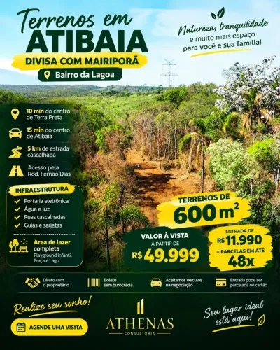 OPORTUNIDADE ÚNICA EM ATIBAIA